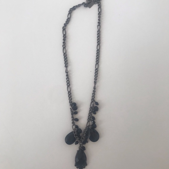 1923 Brand Black Beaded Necklace - Picture 2 of 2
